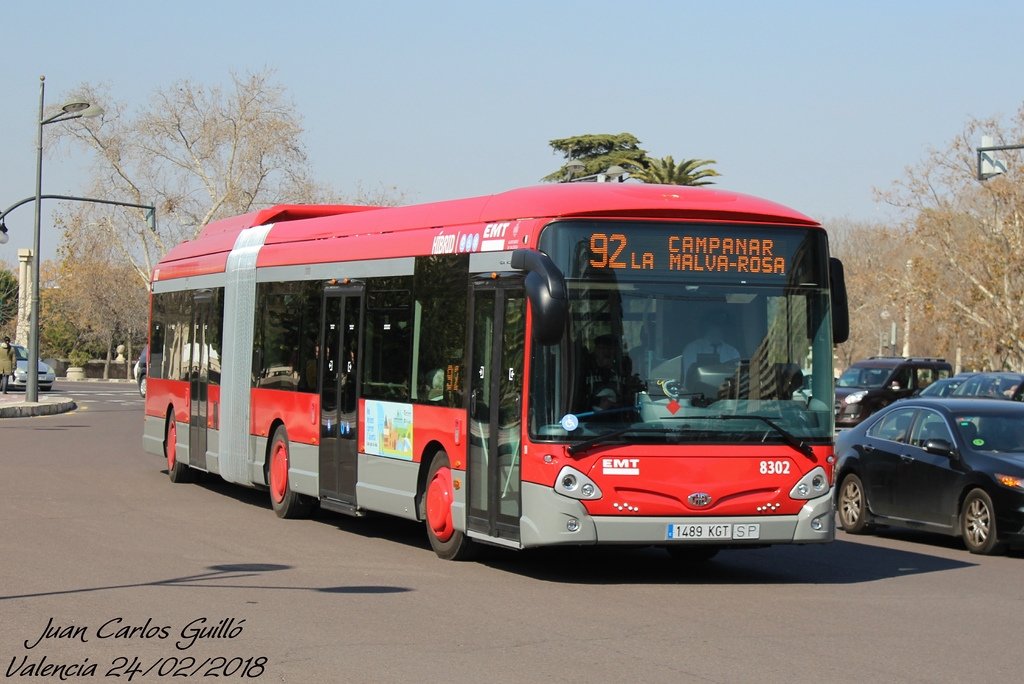 Valencia, Heuliez GX327 Hybrid № 8302