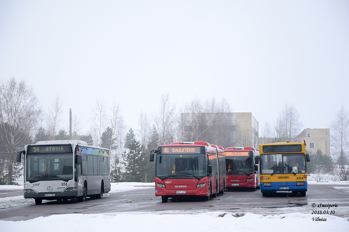 Вильнюс — Конечные пункты, автобусные вокзалы; Вильнюс — Разные фотографии