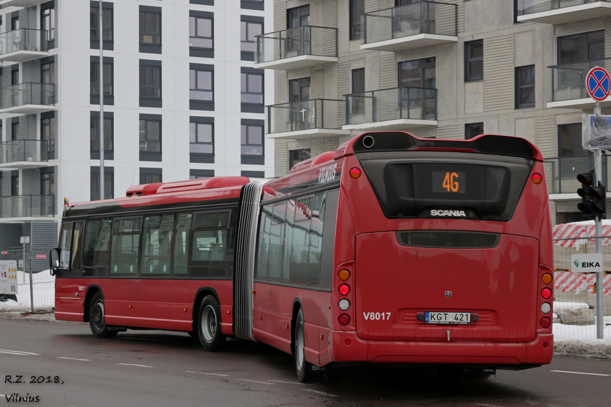 Vilnius, Scania Citywide LFA # V8017