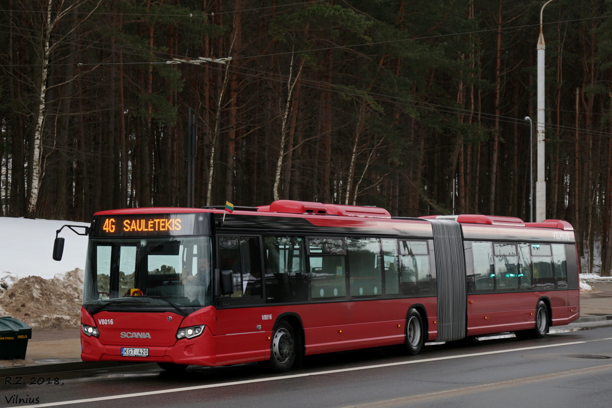 Vilnius, Scania Citywide LFA # V8016
