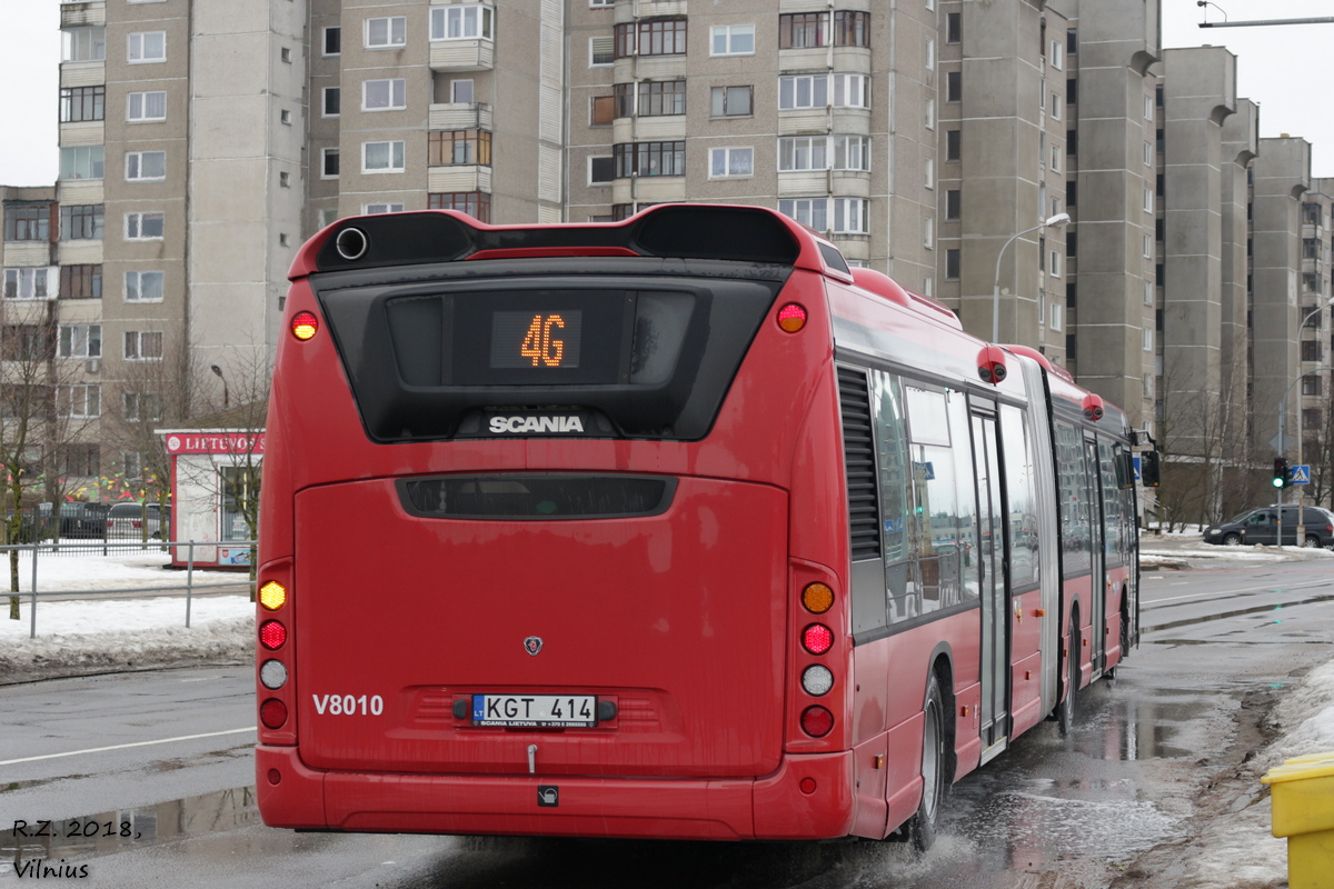 Vilnius, Scania Citywide LFA č. V8010