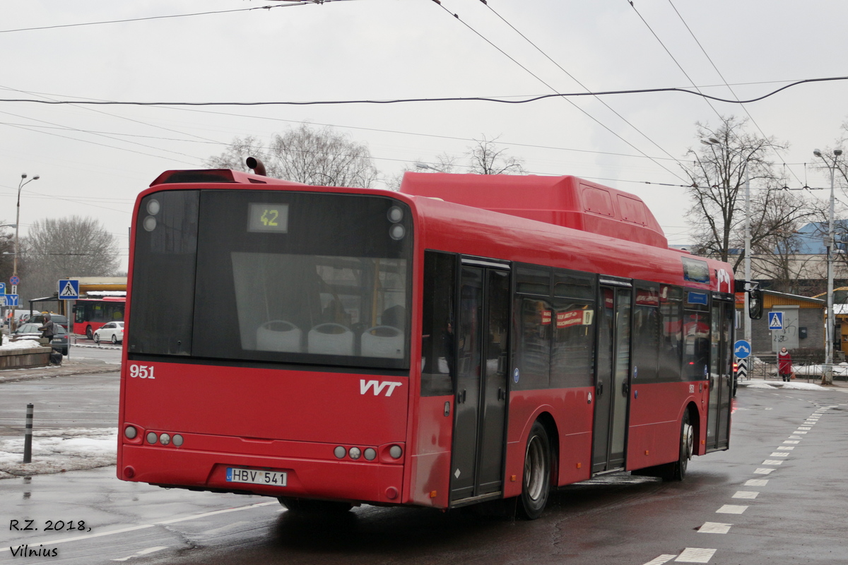 Vilnius, Solaris Urbino III 12 CNG nr. 951