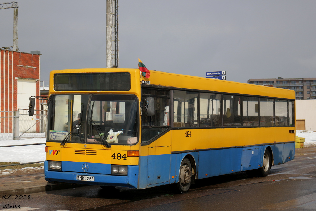 Vilnius, Mercedes-Benz O405 # 494