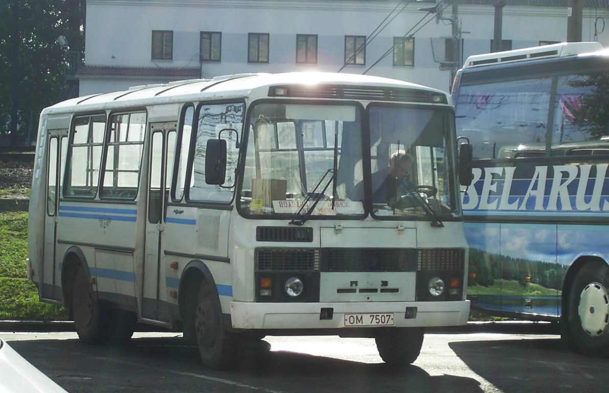 Воложин, ПАЗ-3205* № ОМ 7507