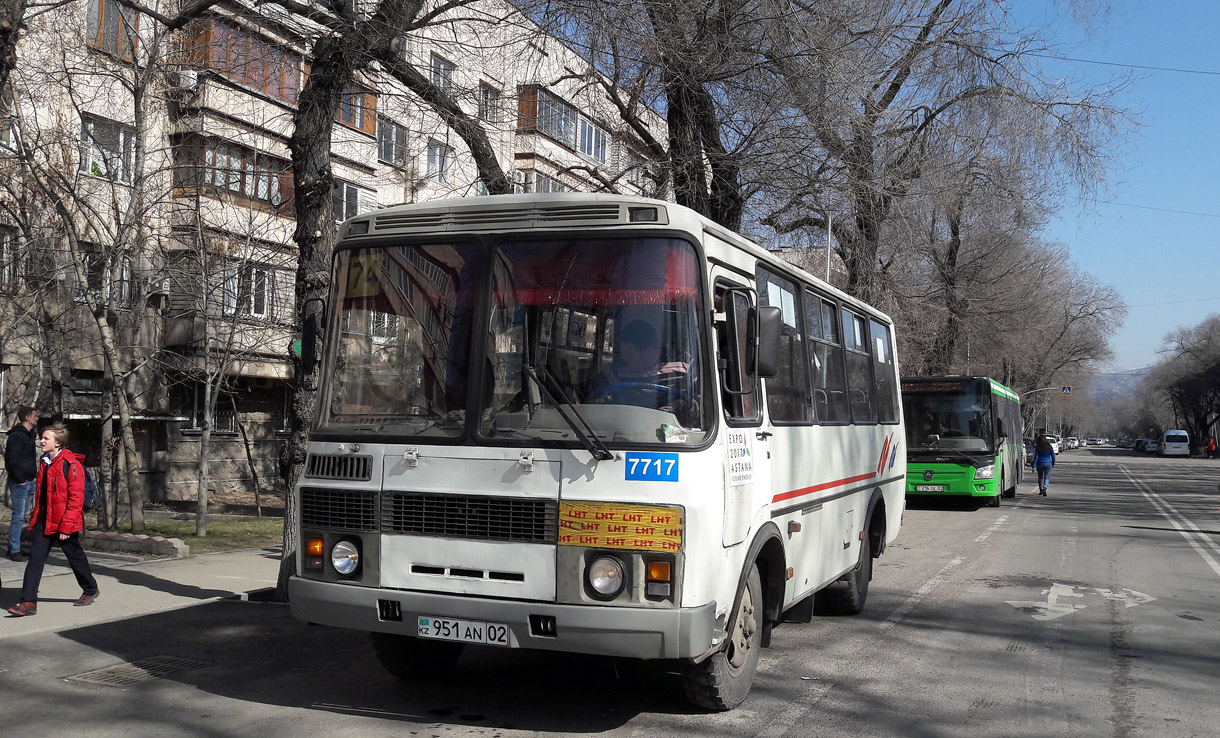 Almaty, ПАЗ-32054-07 (4R, KR, HR) №: 7717
