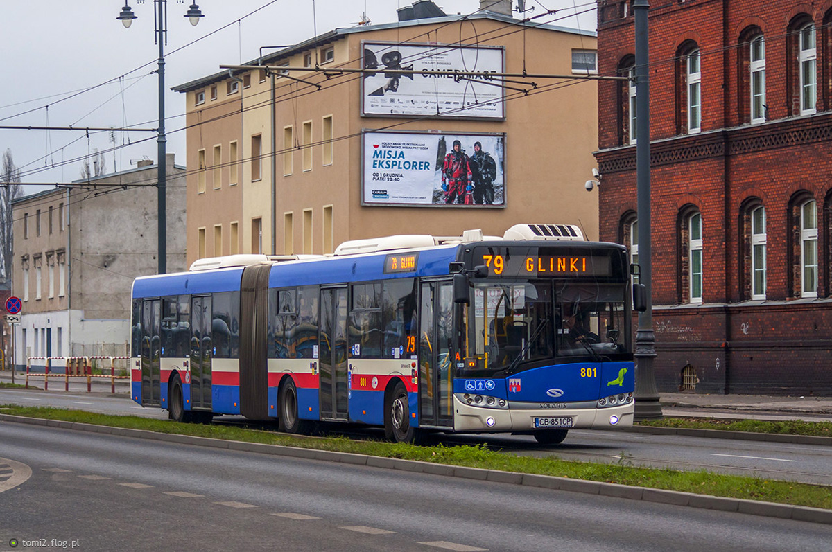 Bydgoszcz, Solaris Urbino III 18 # 801