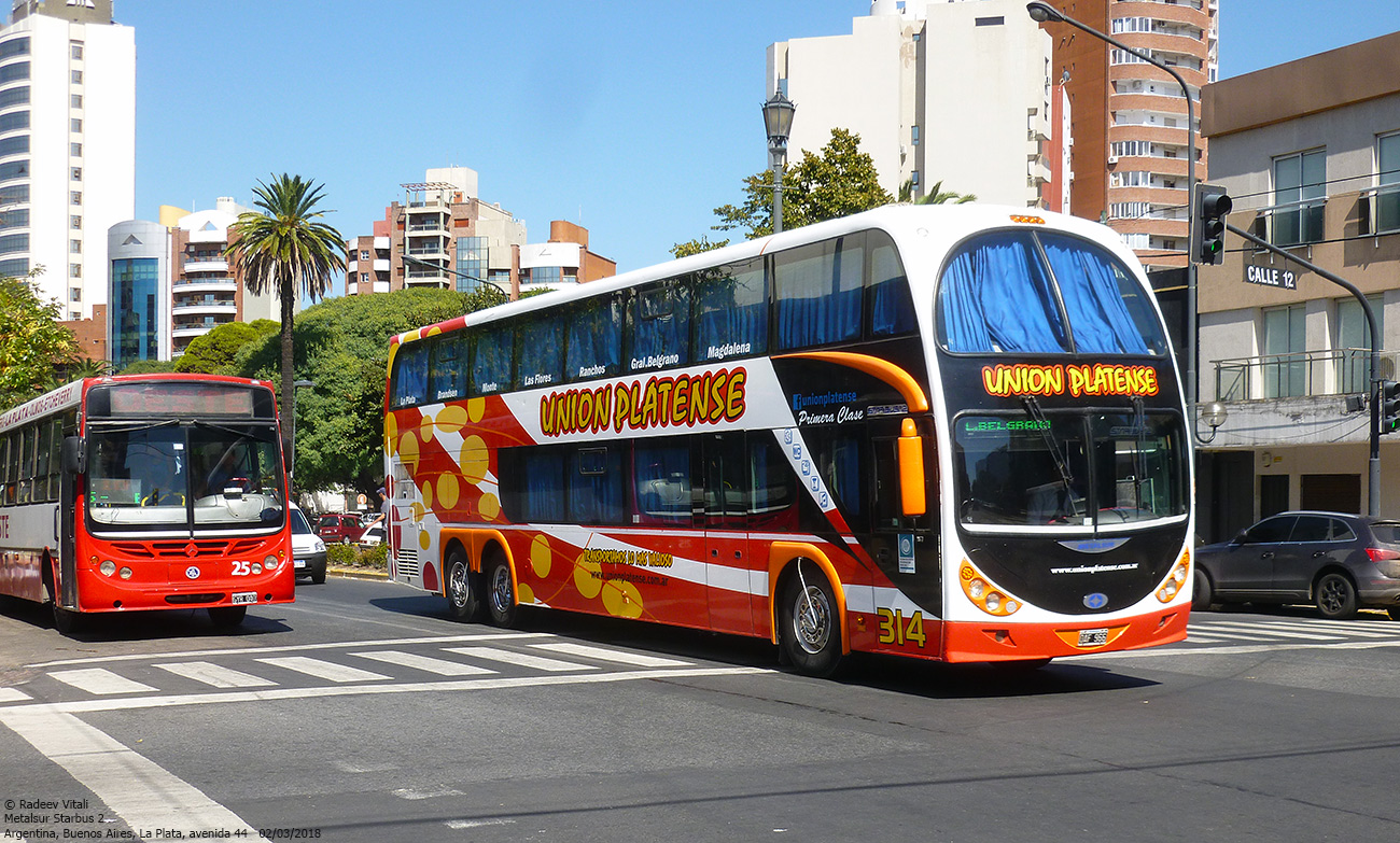 La Plata, Metalsur Starbus 2 # 314