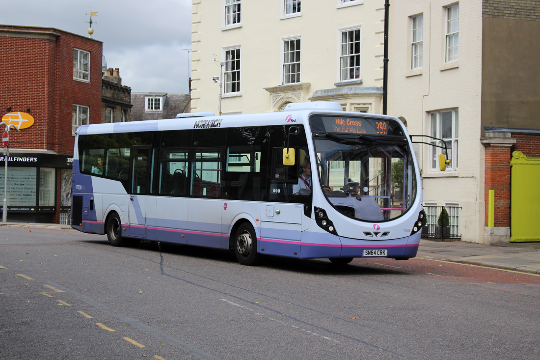 Norwich, Wright StreetLite DF # 47508