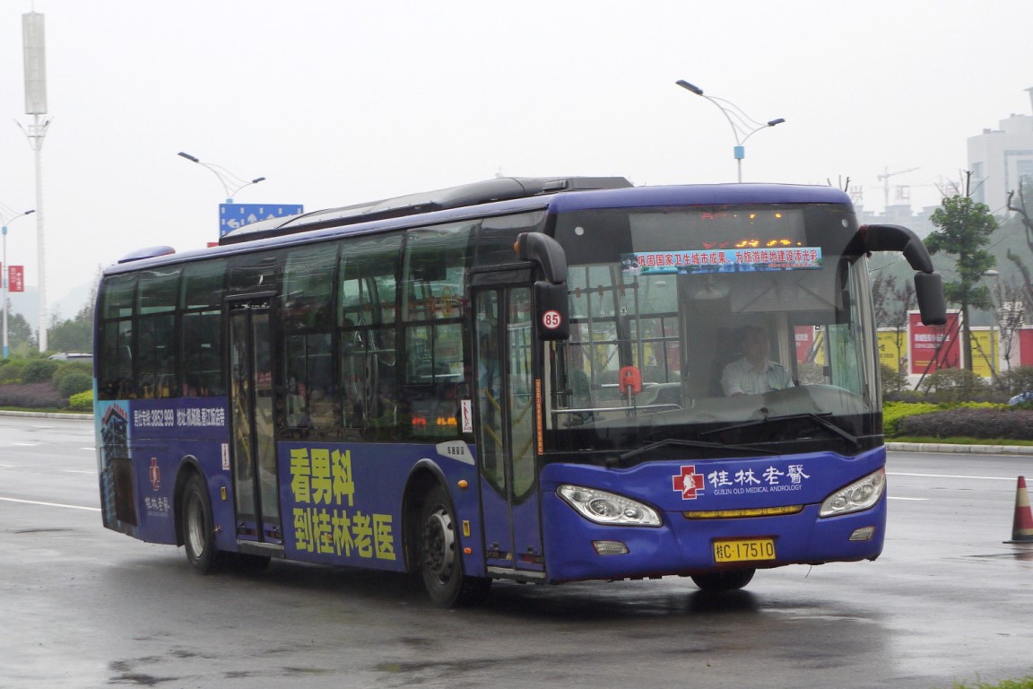 Guilin, Yaxing JS6127GHA # 桂C 17510