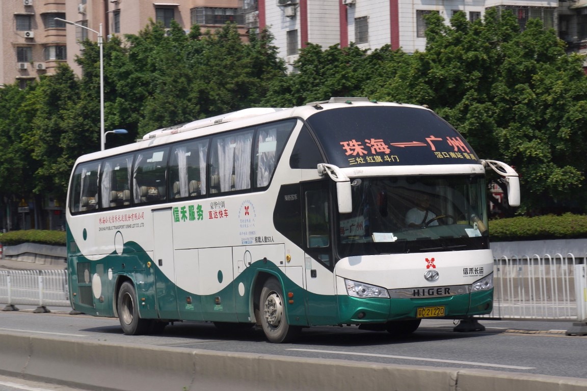 Zhuhai, Higer KLQ6122BAE31 № 粵C 21220