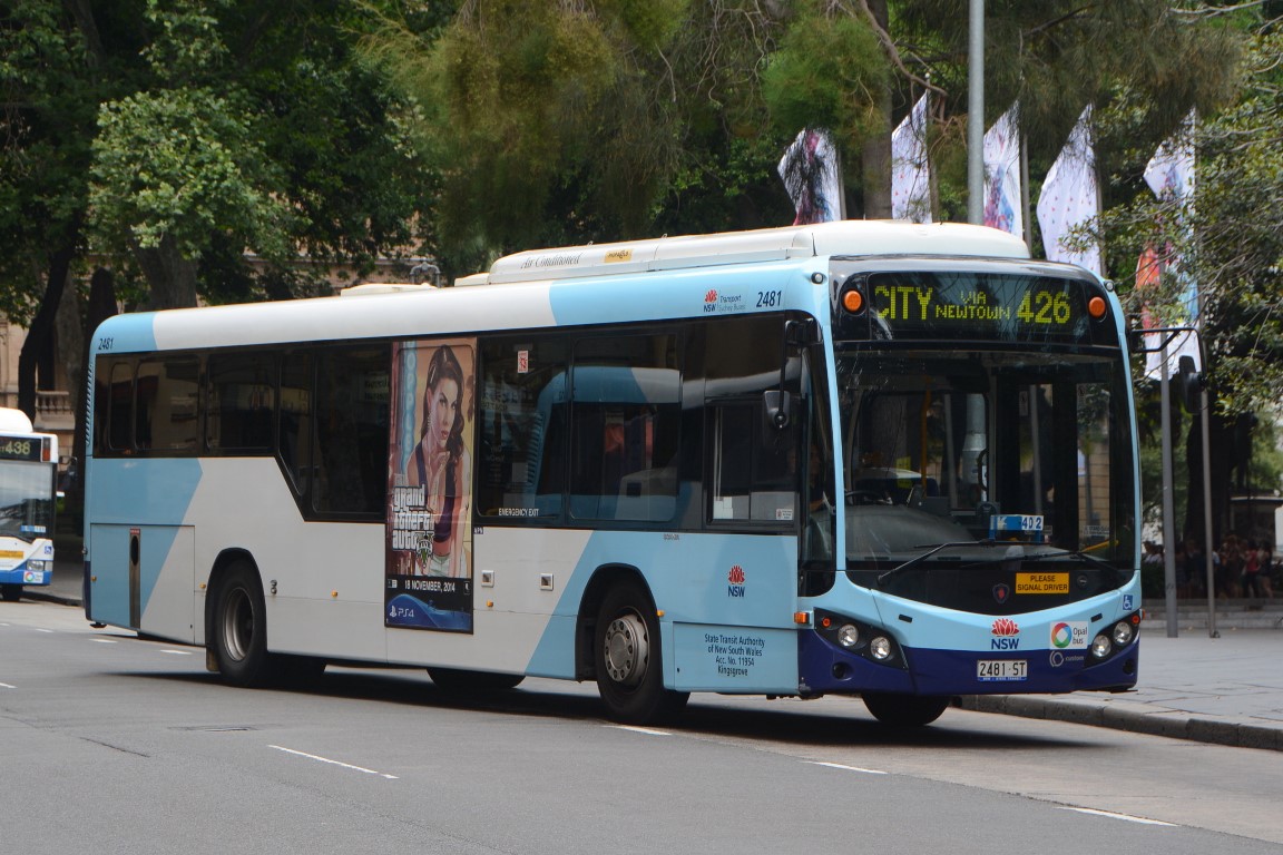 Sydney, Custom Coaches CB80 № 2481