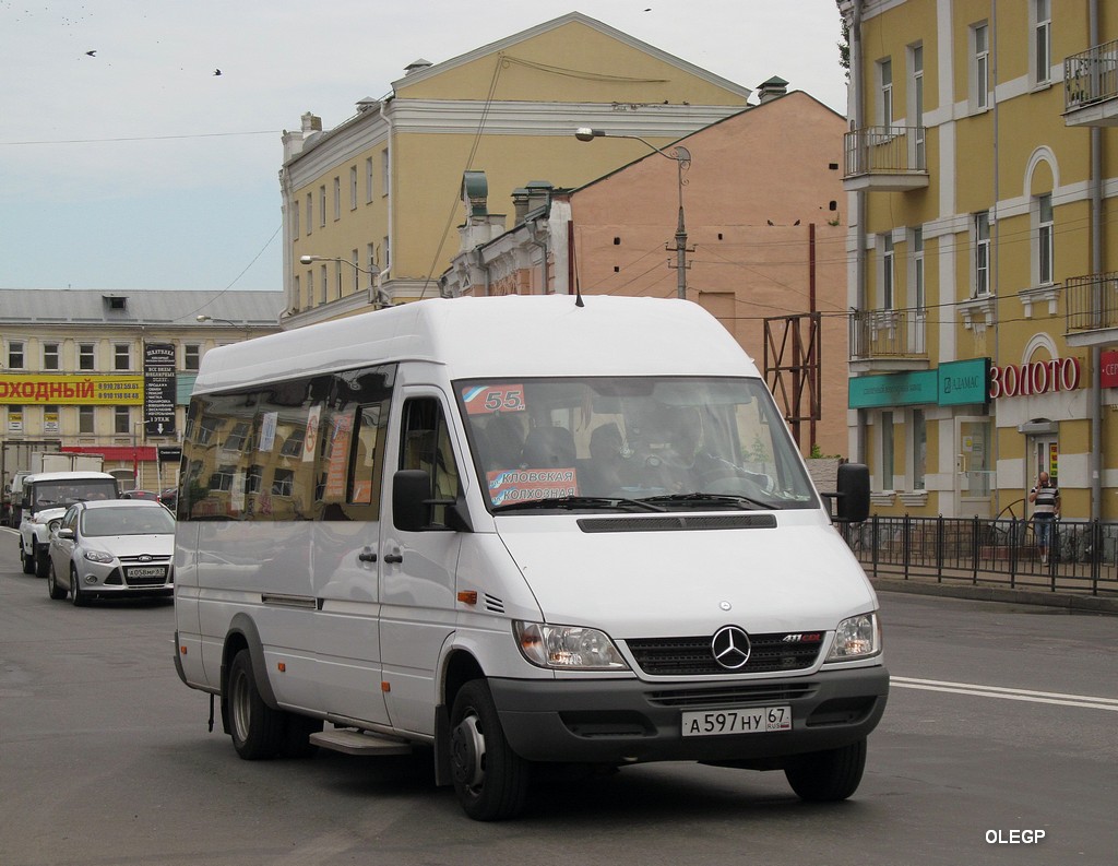 Smolensk, Luidor-223203 (MB Sprinter 411CDI) # А 597 НУ 67