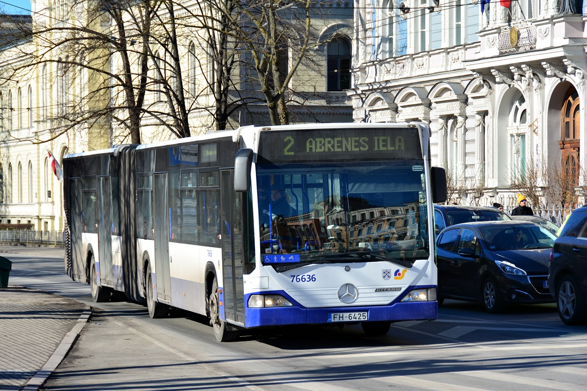 Riga, Mercedes-Benz O530 Citaro G nr. 76636
