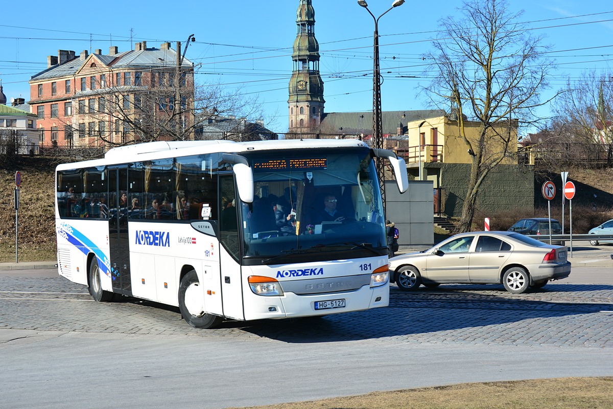Riga, Setra S415UL-GT č. 181