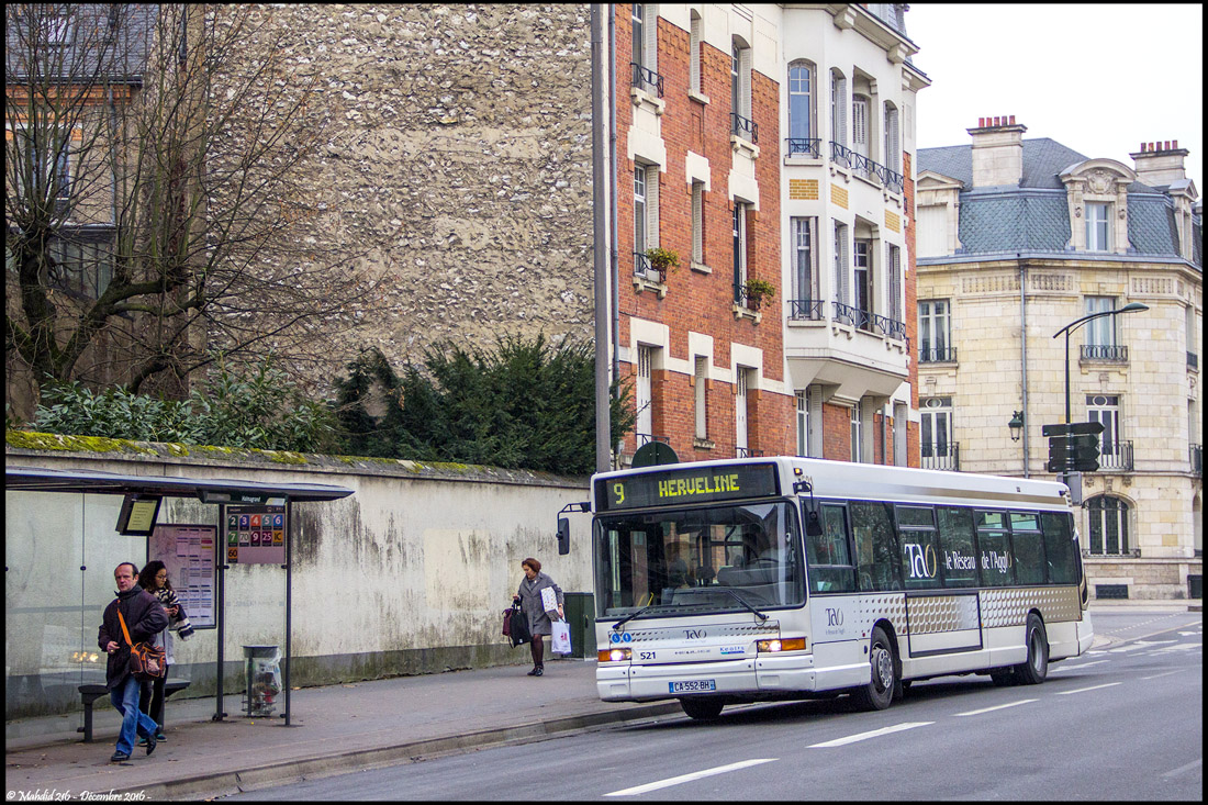 Orléans, Heuliez GX317 # 521