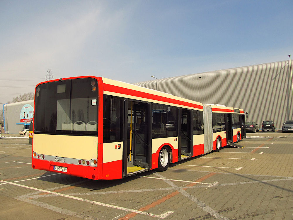Gdańsk, Solaris Urbino III 18 # 8264; Warsaw — Międzynarodowe Targi Transportu, Spedycji i Logistyki 2018