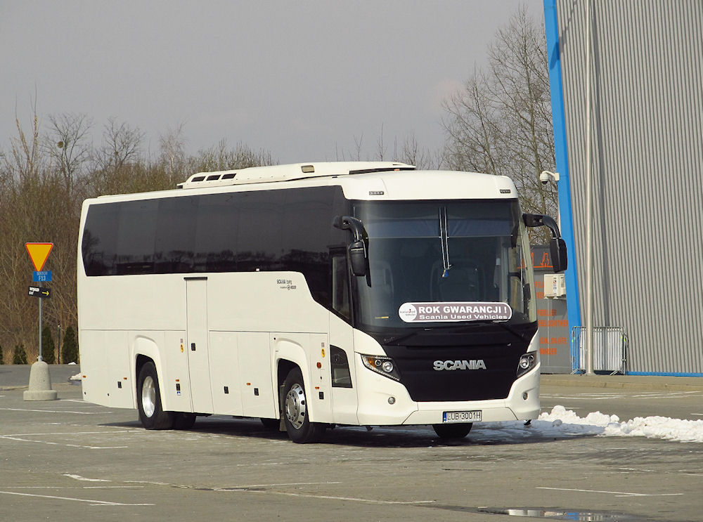 Bełżyce, Scania Touring HD (Higer A80T) # LUB 3001H; Warschau — Międzynarodowe Targi Transportu, Spedycji i Logistyki 2018