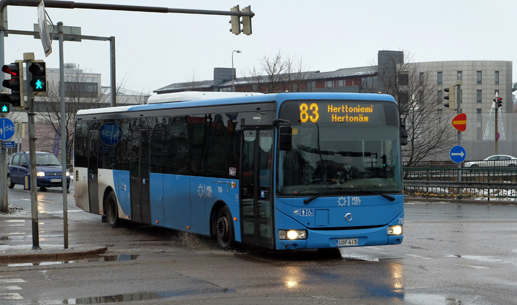 Espoo, Irisbus Crossway LE 12.8M nr. 786