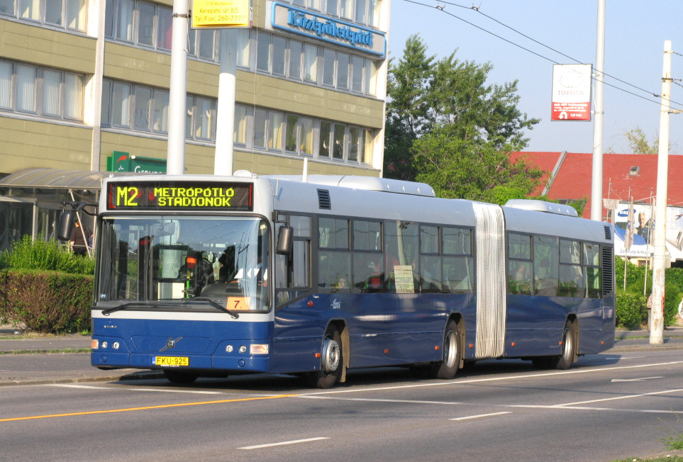 Hungary, other, Volvo 7700A # FKU-925