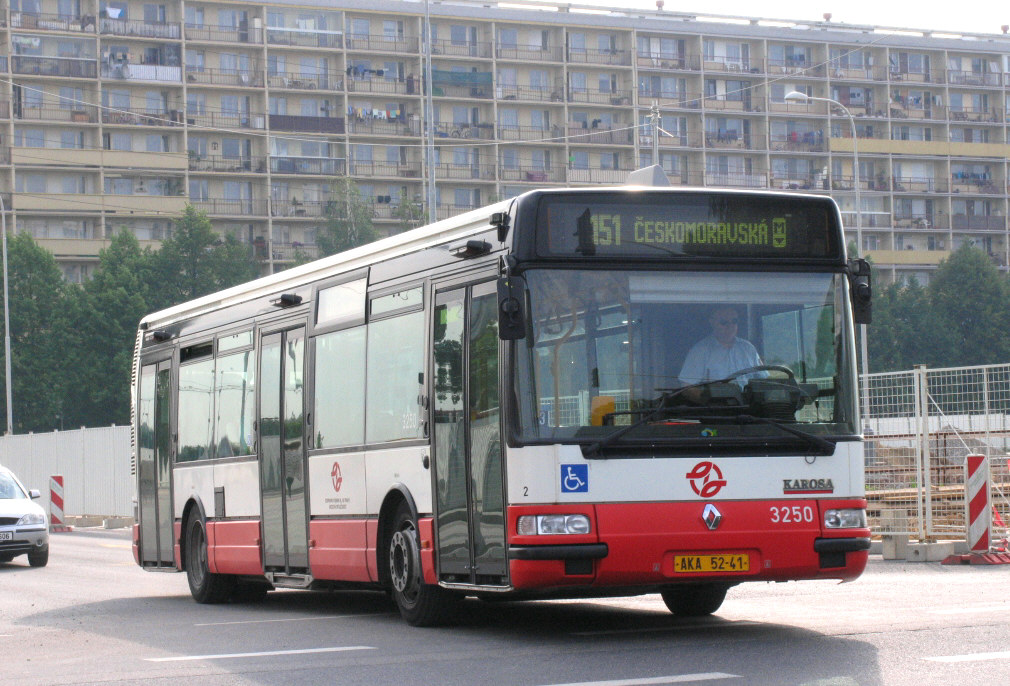 Прага, Karosa Citybus 12M.2070 (Renault) № 3250