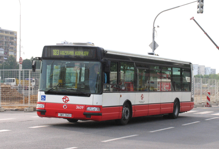 Прага, Karosa Citybus 12M.2071 (Irisbus) № 3409