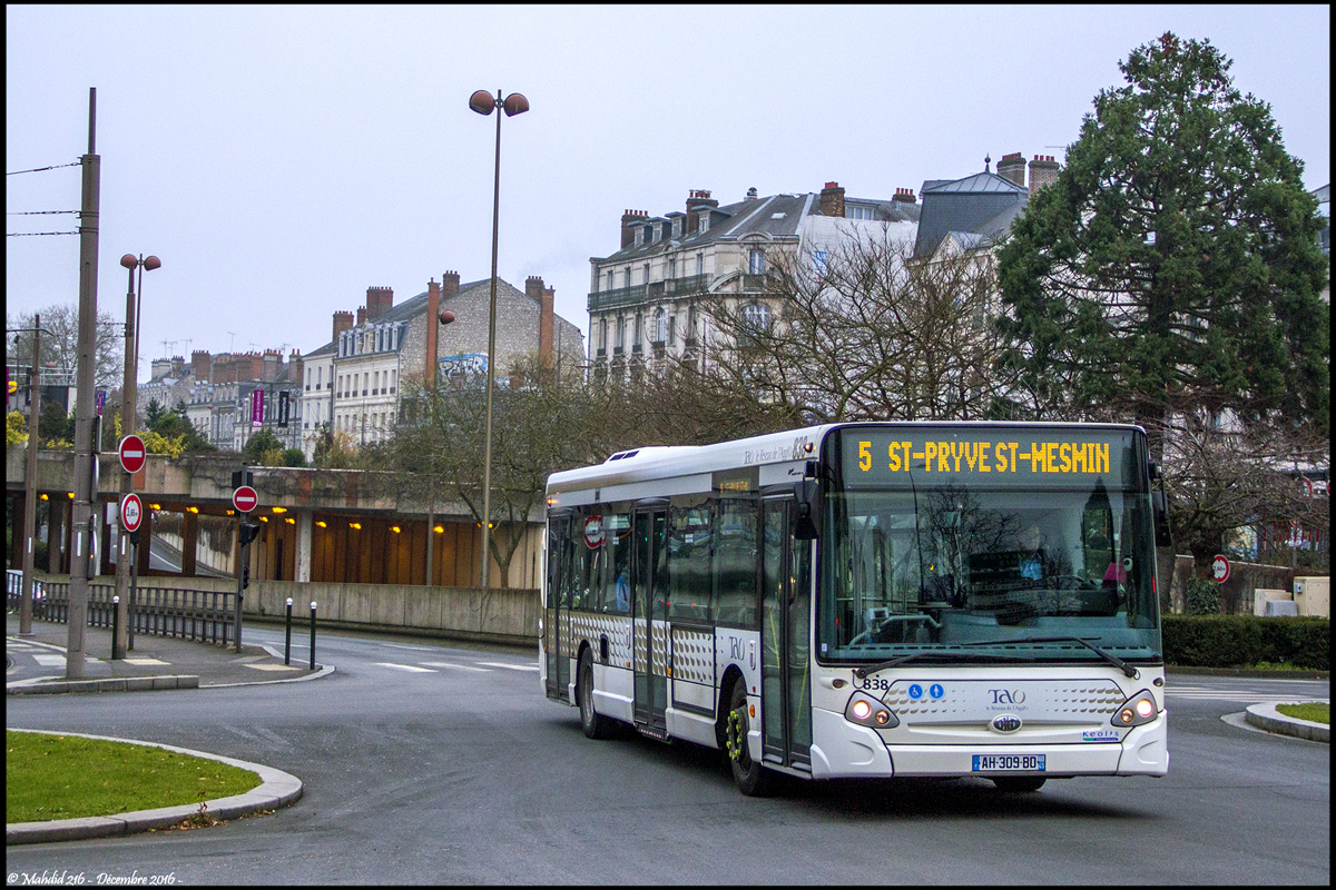 Orléans, Heuliez GX327 # 838