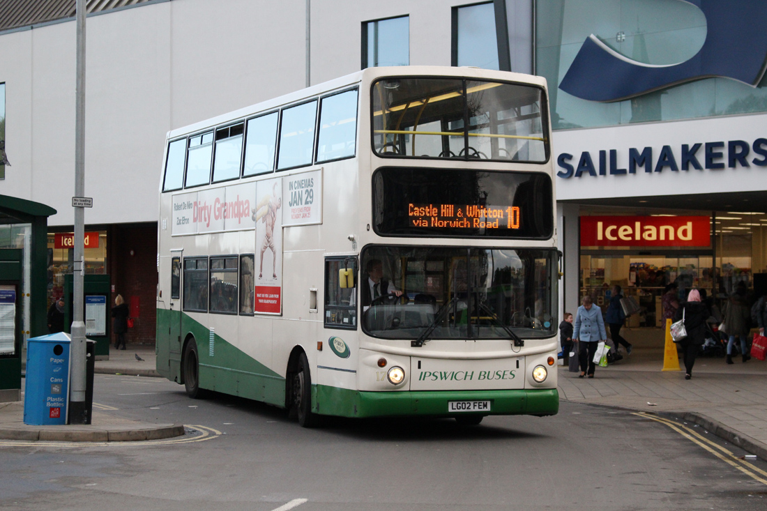 Ipswich, TransBus ALX400 # 17
