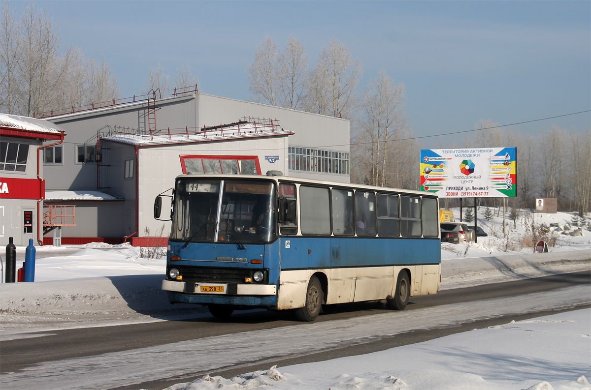 Zheleznogorsk (Krasnoyarskiy krai), Ikarus 260.50E # АЕ 398 24