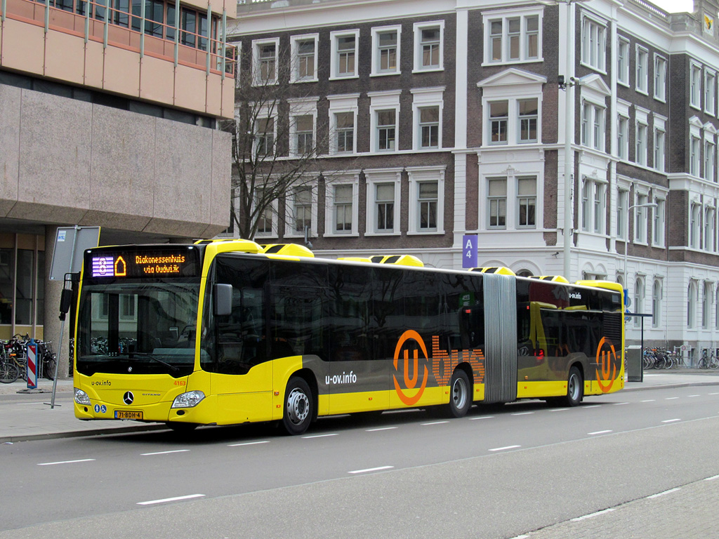 Utrecht, Mercedes-Benz Citaro C2 G nr. 4163