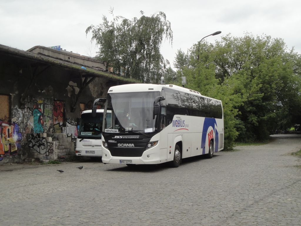Varšava, Scania Touring HD (Higer A80T) č. M408