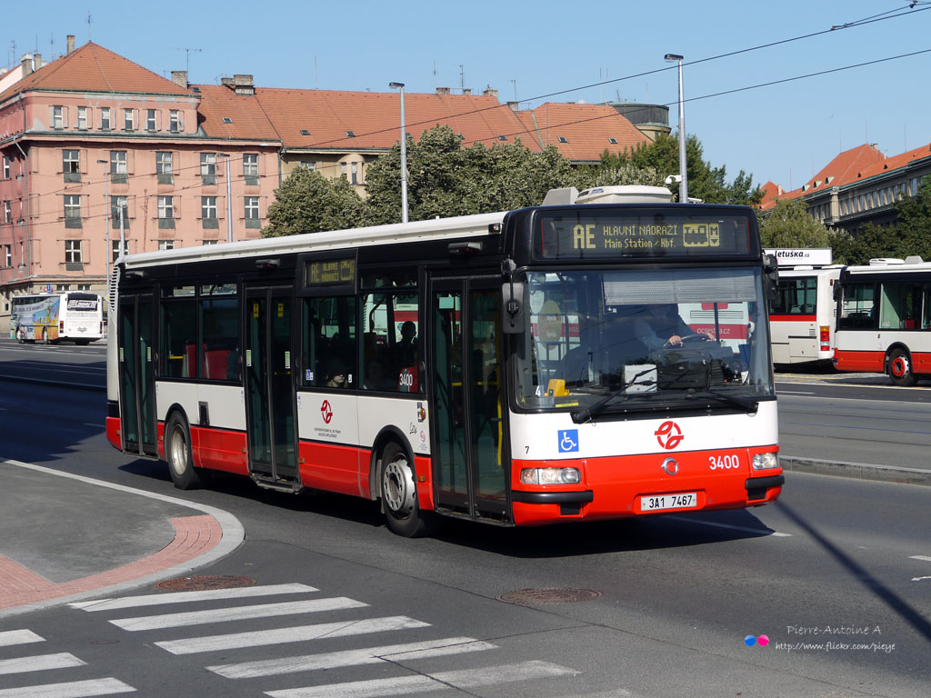 Прага, Karosa Citybus 12M.2071 (Irisbus) № 3400