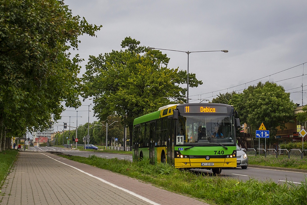 Varšuva, Solbus SM12 nr. 740