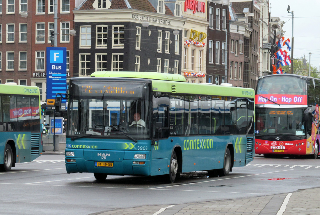 Haarlem, MAN A78 Lion's City T EL263 č. 3903