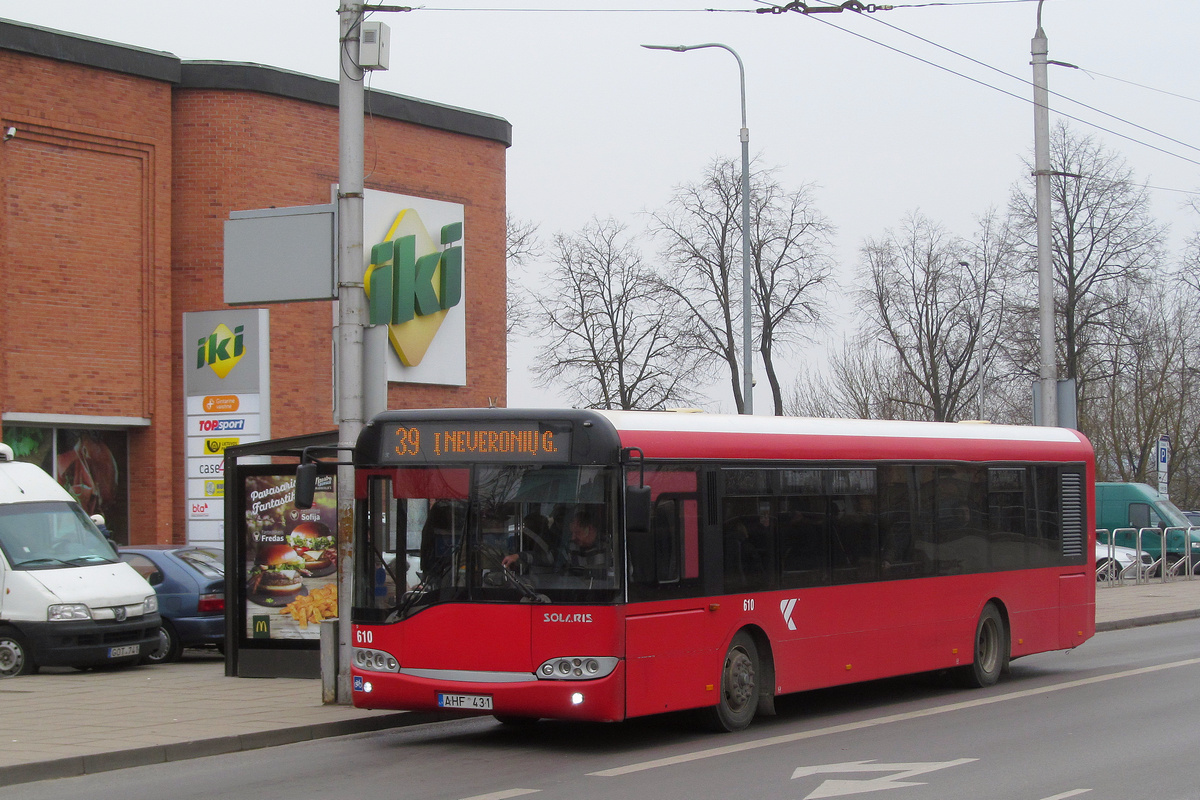 Kaunas, Solaris Urbino II 12 nr. 610