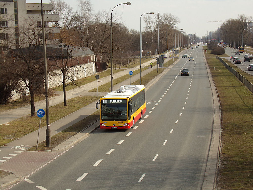 Варшава, Mercedes-Benz Conecto II № 4433
