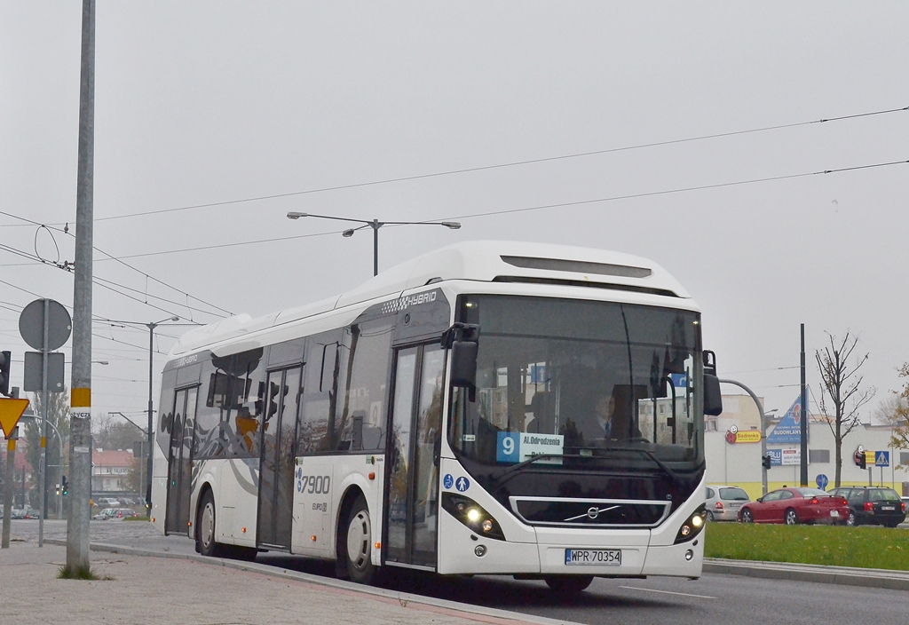 Toruń, Volvo 7900 Hybrid Nr. WPR 70354