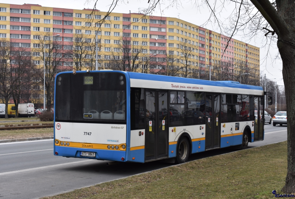 Ostrava, Solaris Urbino III 12 # 7747