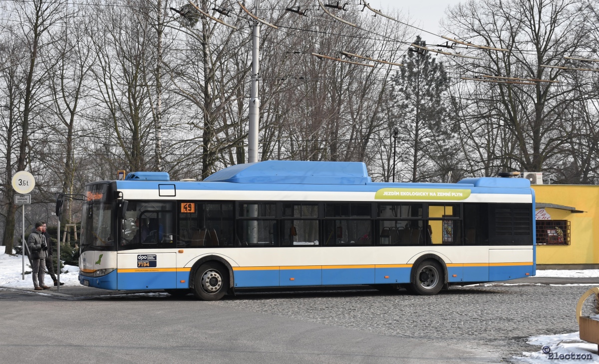 Ostrava, Solaris Urbino III 12 CNG # 7194