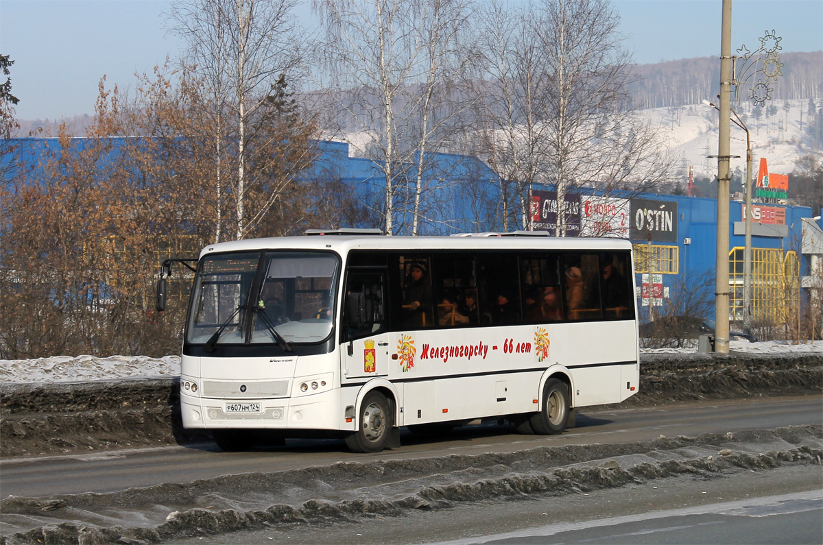Zheleznogorsk (Krasnoyarskiy krai), PAZ-320414-05 "Vector" (3204ER) # Р 607 НМ 124