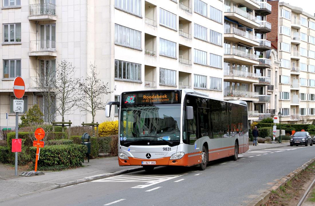 Brussel, Mercedes-Benz Citaro C2 # 9831