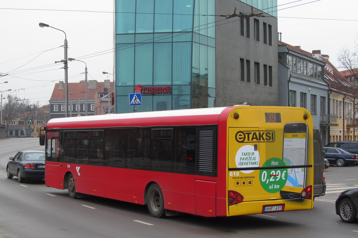 Kaunas, Solaris Urbino II 12 № 610
