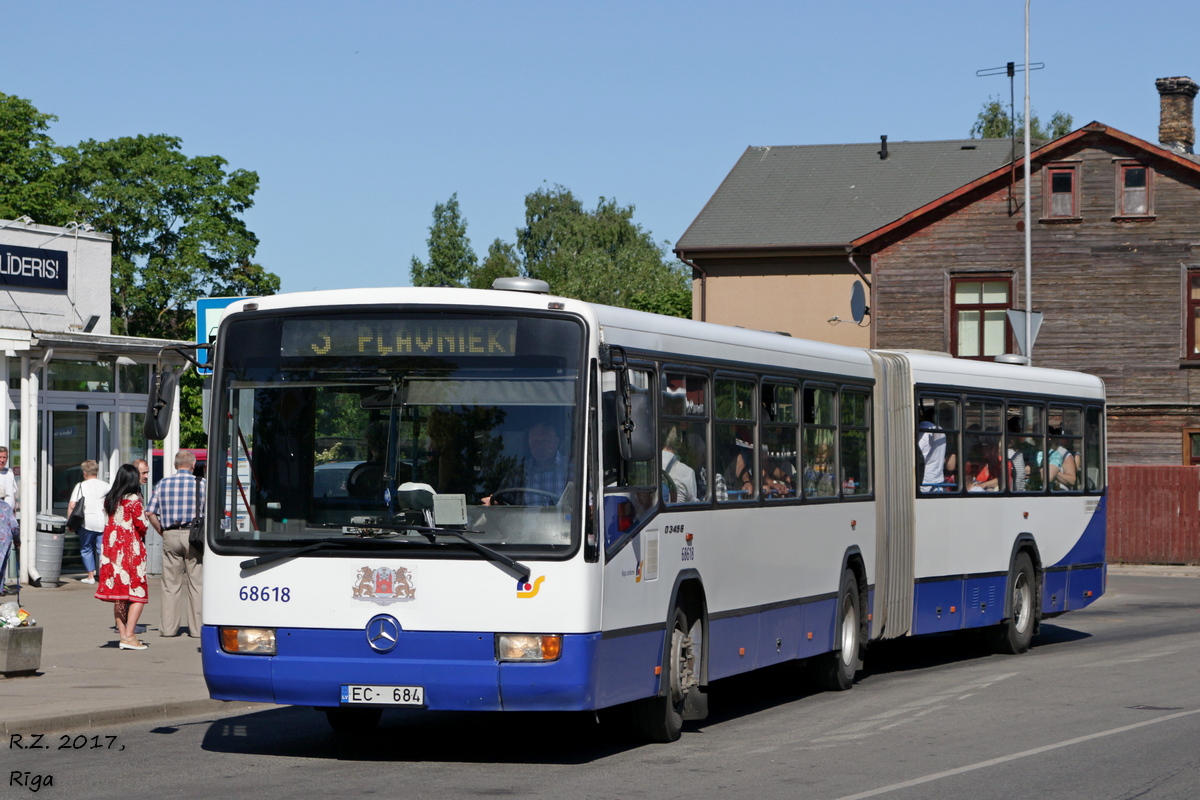 Riga, Mercedes-Benz O345 G nr. 68618