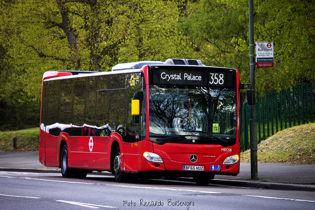 Лондон, Mercedes-Benz Citaro C2 № MEC58