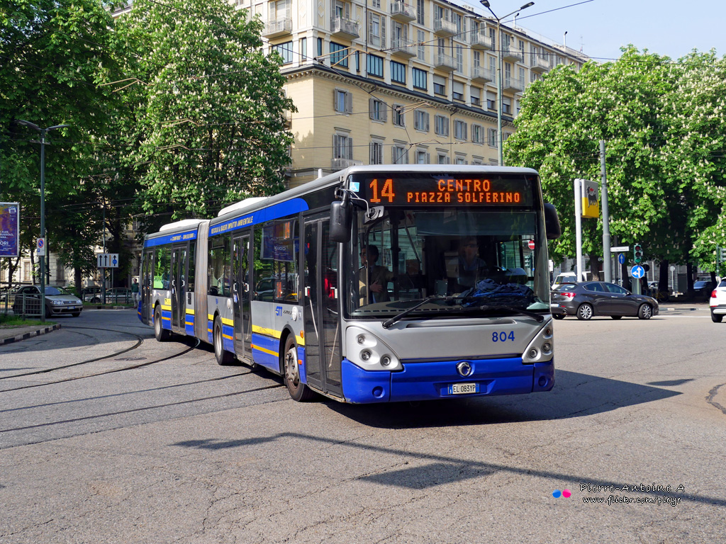 Turin, Irisbus Citelis 18M №: 804