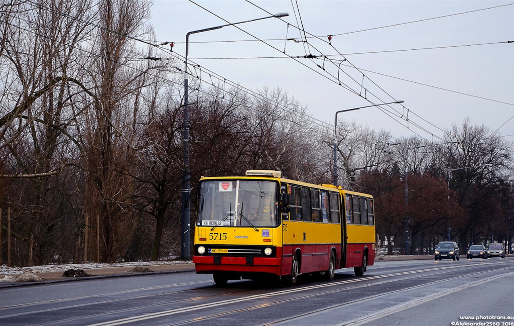 Warsaw, Ikarus 280.70E # 5715