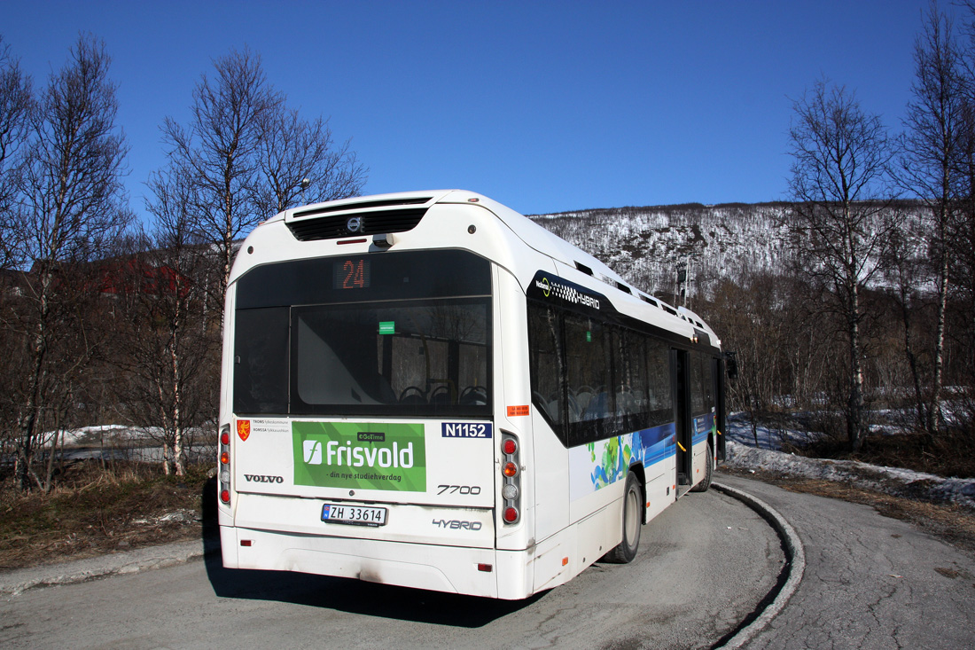Tromsø, Volvo 7700 Hybrid nr. N1152