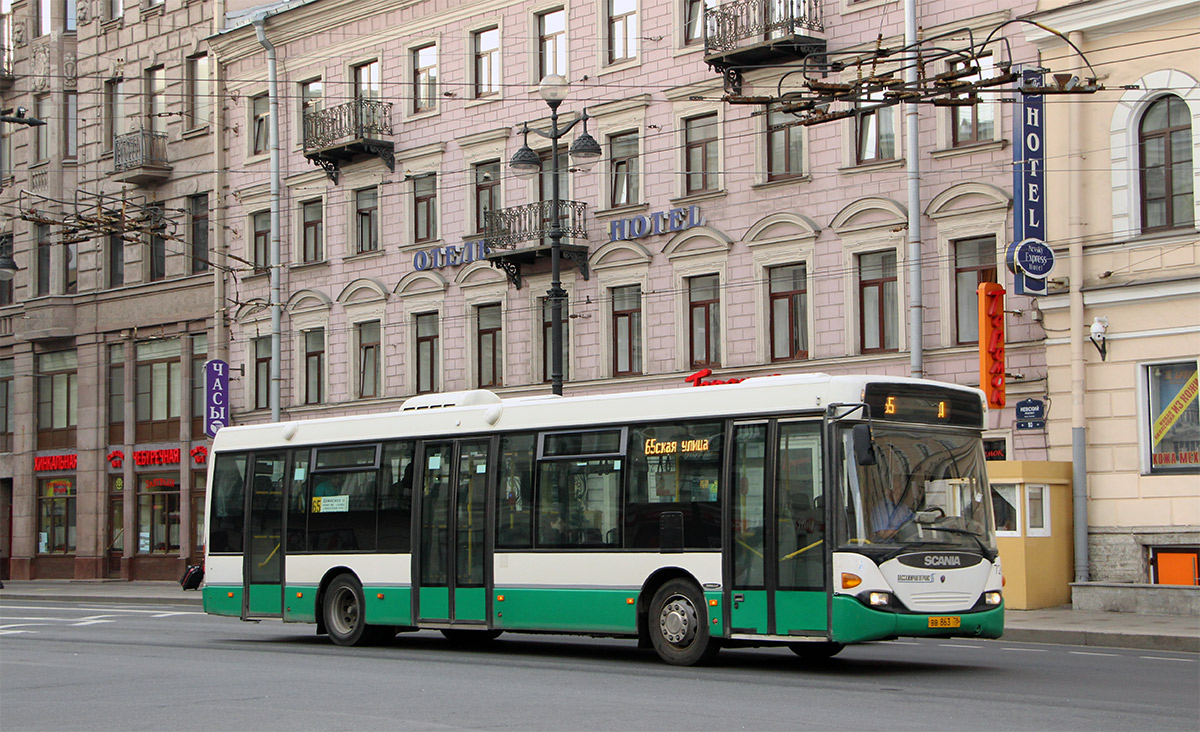 Saint-Pétersbourg, Scania OmniLink CL94UB 4X2LB # 7248