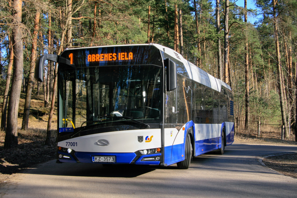 Рига, Solaris Urbino IV 12 № 77001