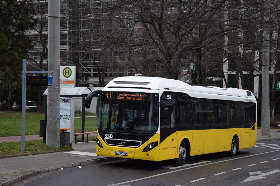 Stuttgart, Volvo 7900 Hybrid # 5514
