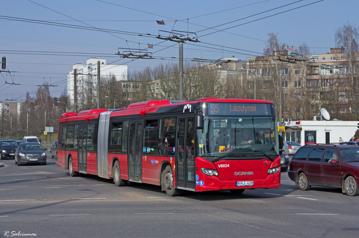 Vilnius, Scania Citywide LFA # V8024